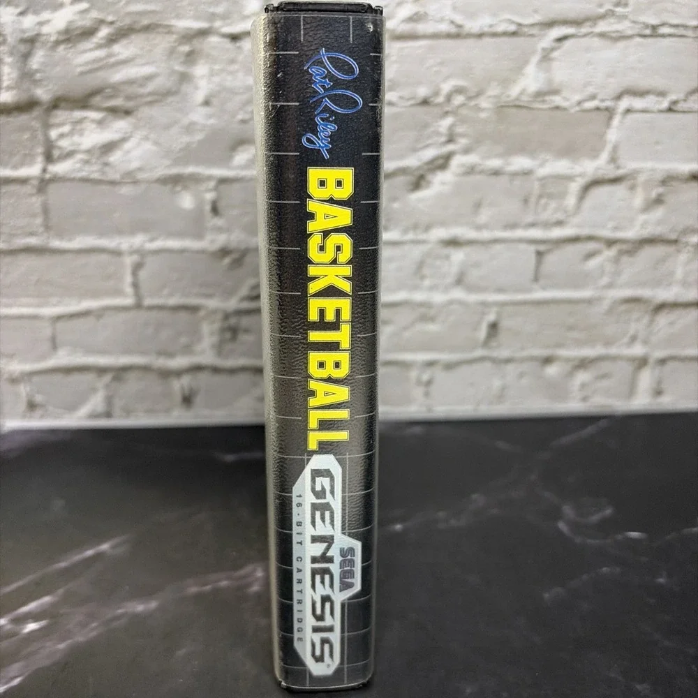 Pat Riley's Basketball (Sega Genesis, 1990) T&W‎ - Very Clean